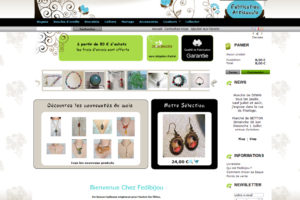 Création e-commerce bijoux