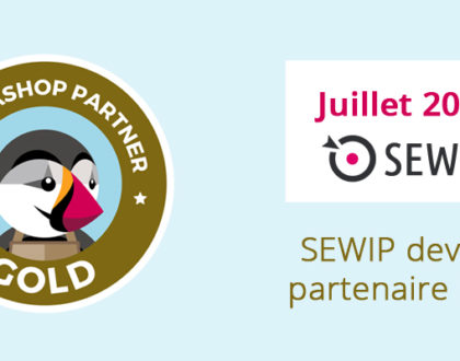 Spécialiste PrestaShop partenaire Gold