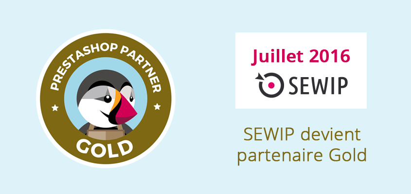 Spécialiste PrestaShop partenaire Gold