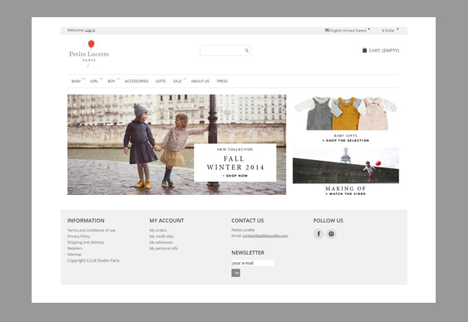 Showcase PrestaShop : nos belles créations web