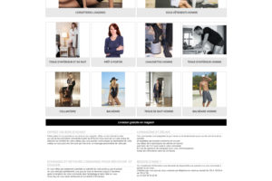 Site e-commerce lingerie