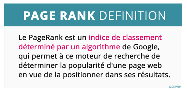 Page Rank definition