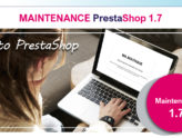 Maintenance PrestaShop 1.7