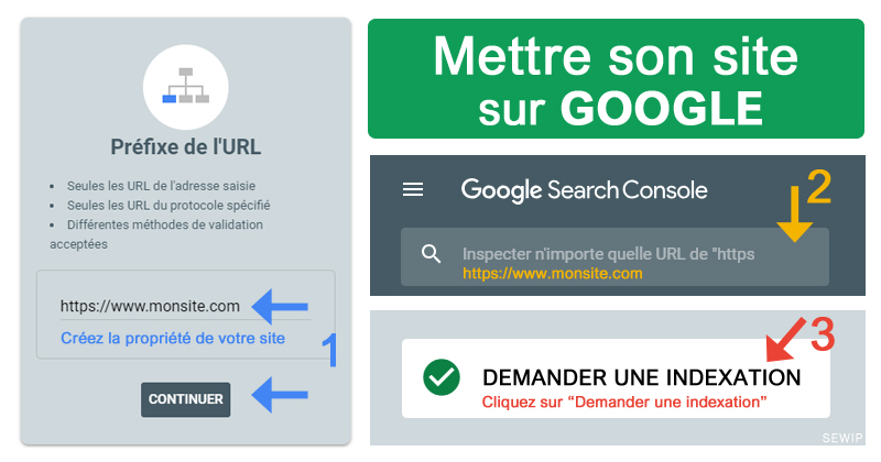 Comment mettre son site sur Google