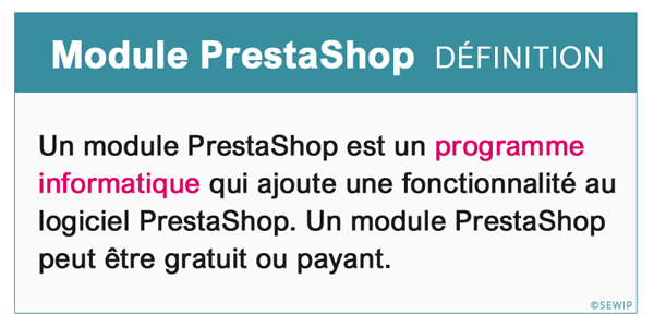 Module PrestaShop définition