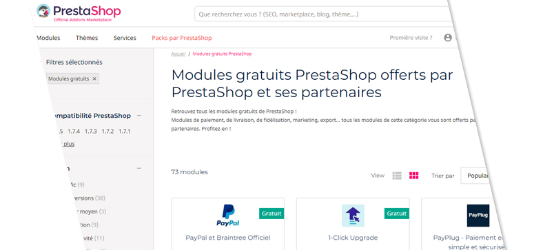 Module PrestaShop gratuit